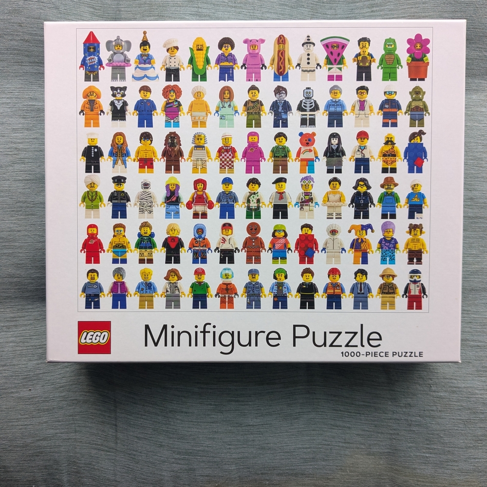 LEGO Minifigure Puzzle - Multicolor 1000 Pieces